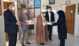 تجلیل از پرستاران مراکز بهداشت شهر بهاران 